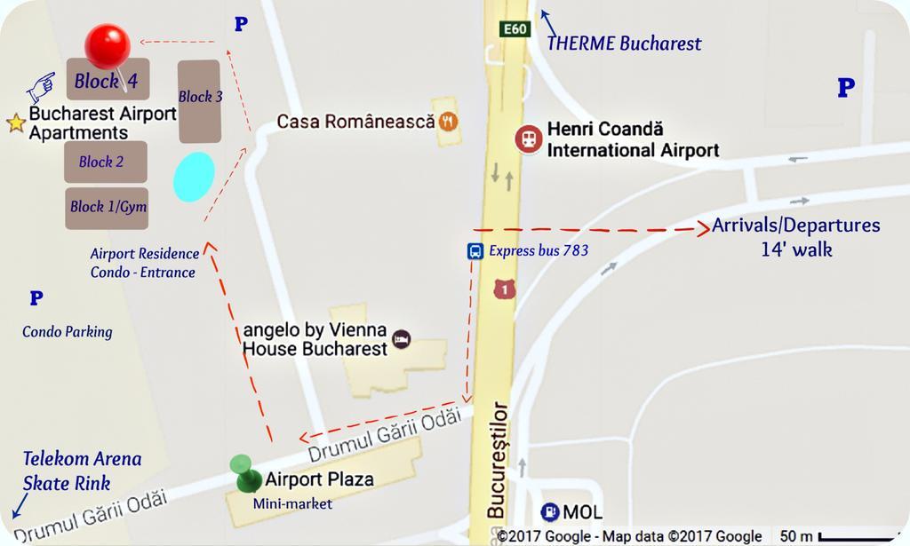 Bucharest Airport Suites & Villas أوتوبين المظهر الخارجي الصورة